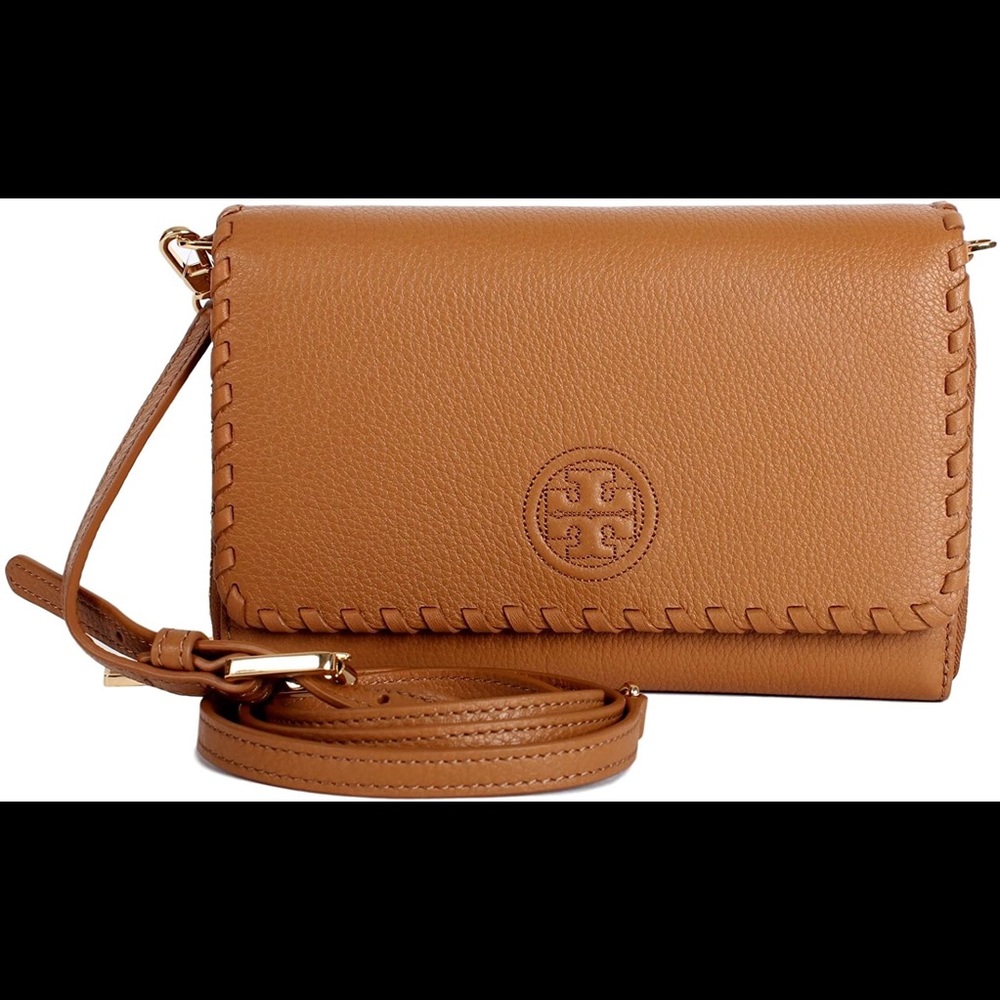 Tory Burch Marion Crossbody Flat Wallet Clutch Bag